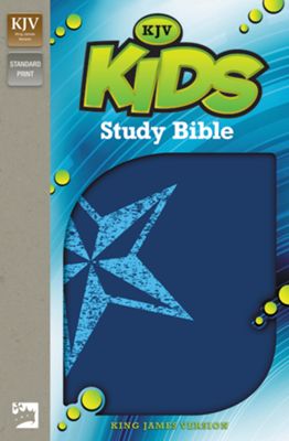 KJV Kids Study Bible - Galaxy Blue